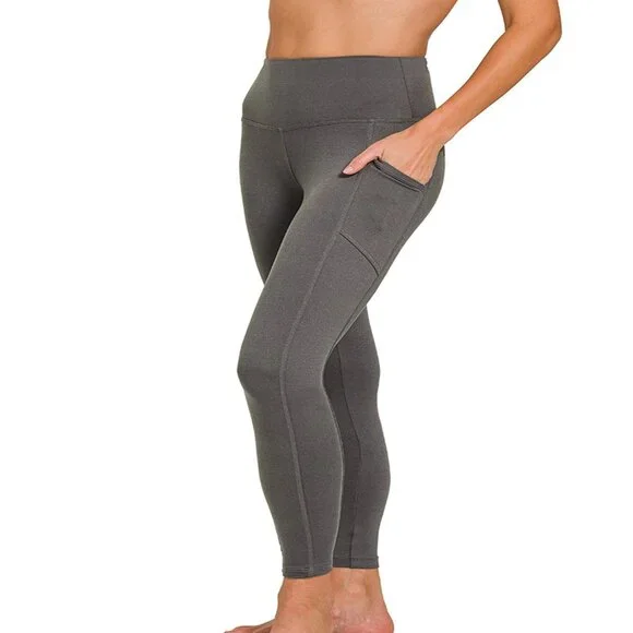 Ritual Essentials Pocket Leggings / Grey