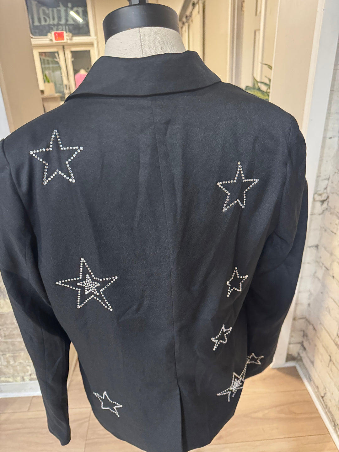 Evening of Stars Open Front Blazer