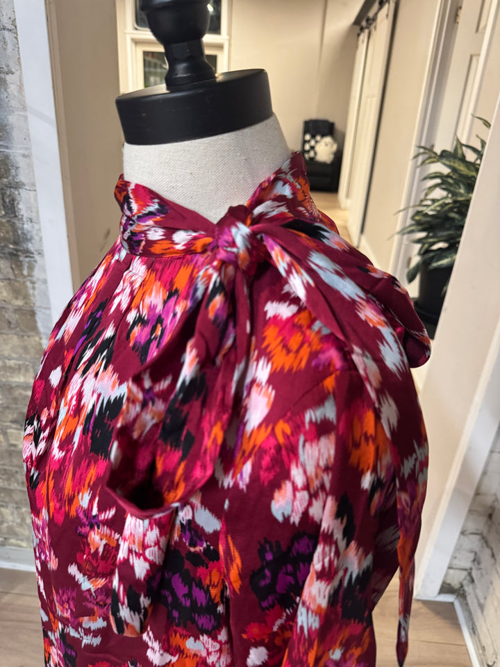 SugarLips Fall Floral Blouse