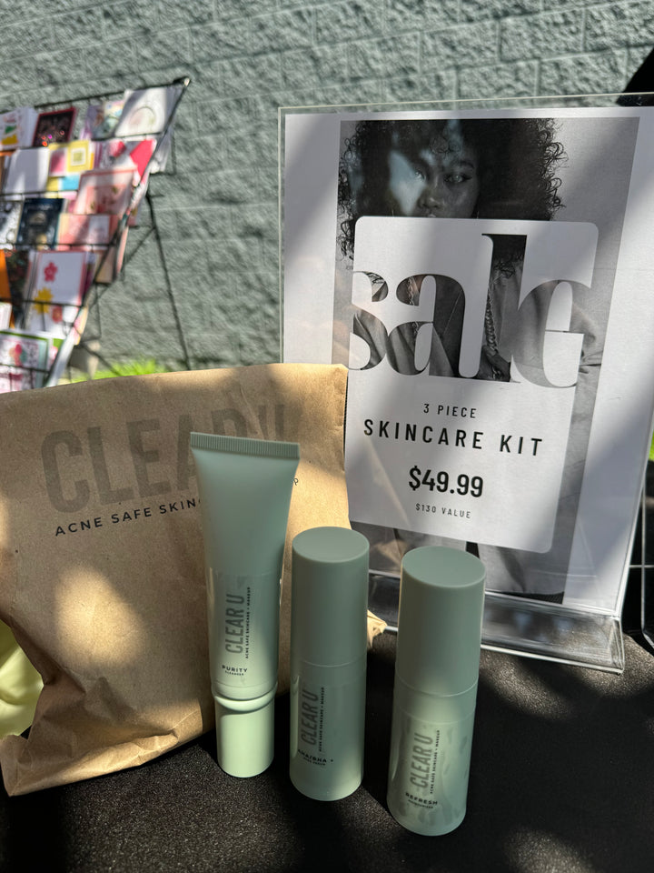 Clear U -Intro to Clear- 3 Piece Skincare Set