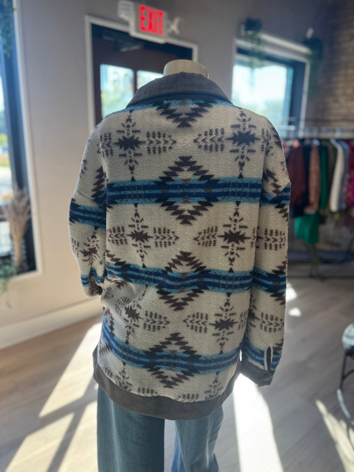 Aztec Fleece Shacket