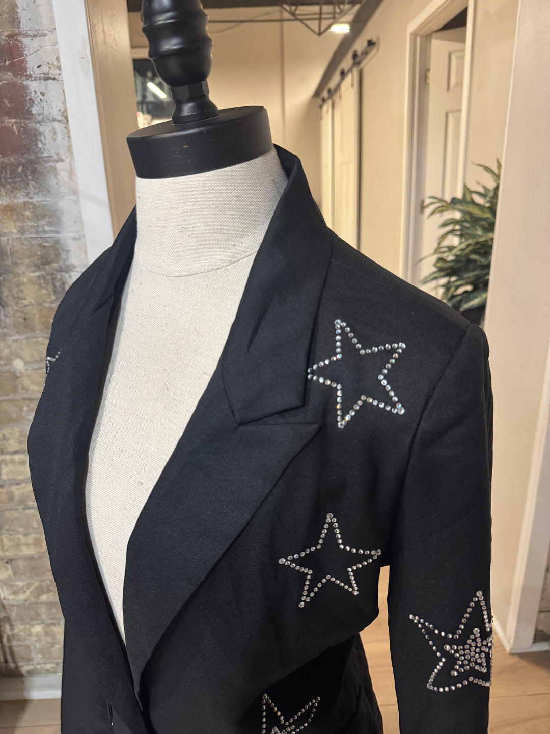 Evening of Stars Open Front Blazer