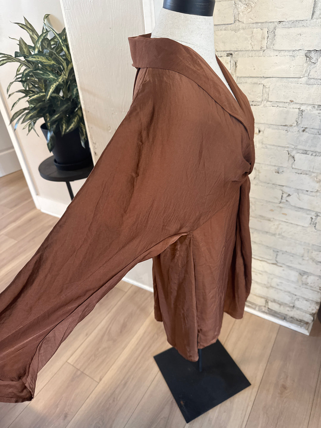 Softness in a Cocoa Dress