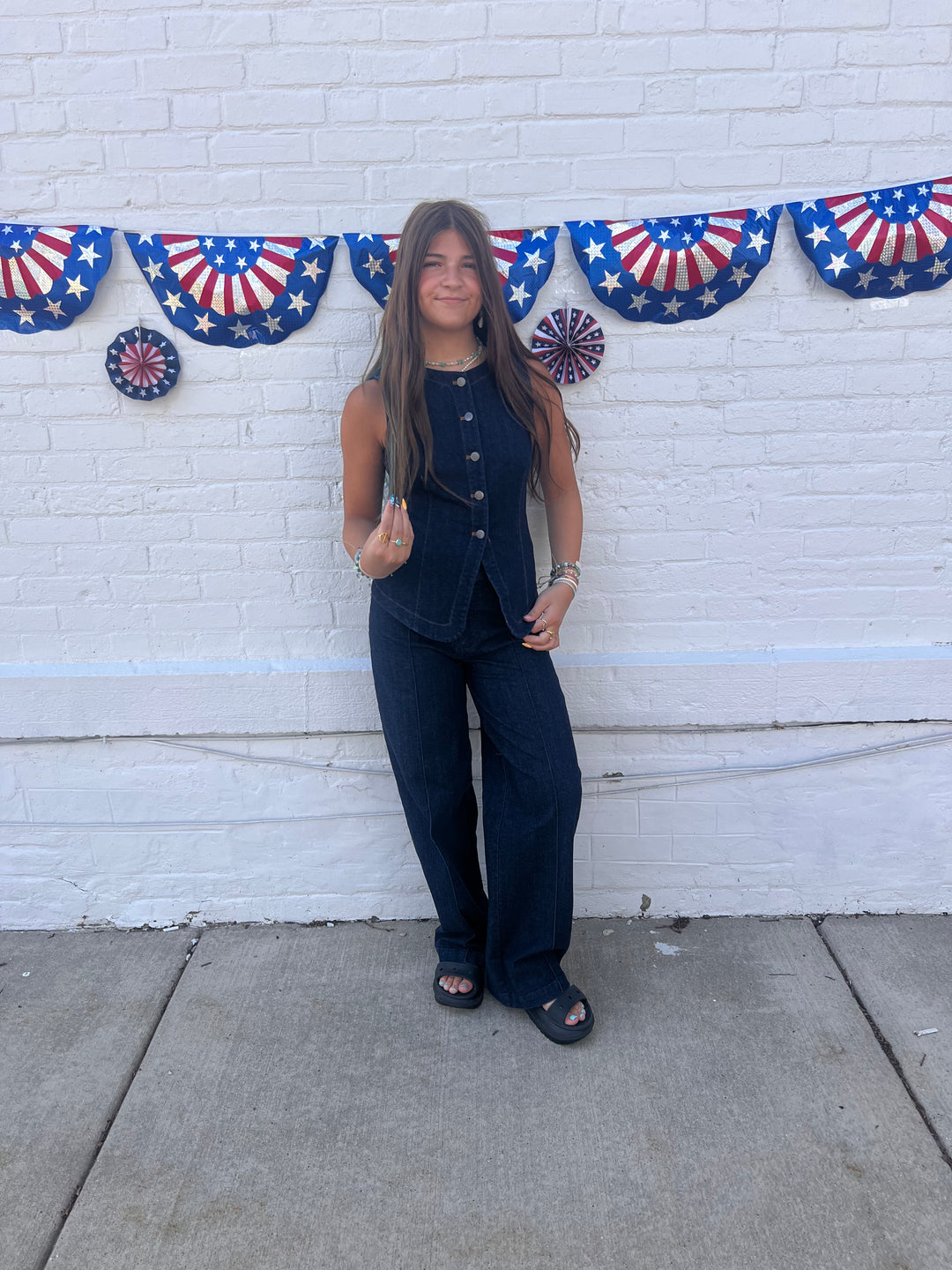Bluebell Denim Vest