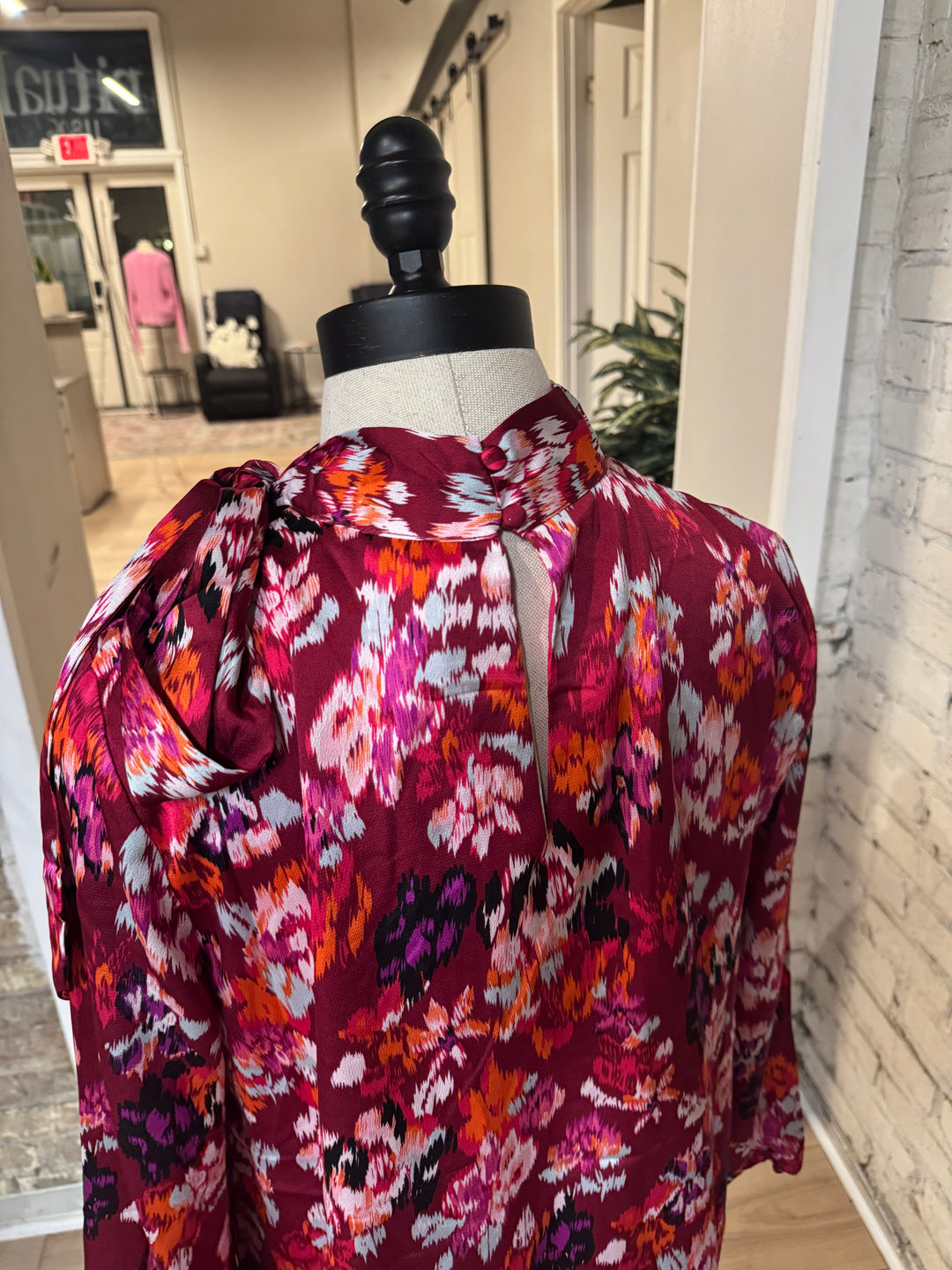SugarLips Fall Floral Blouse