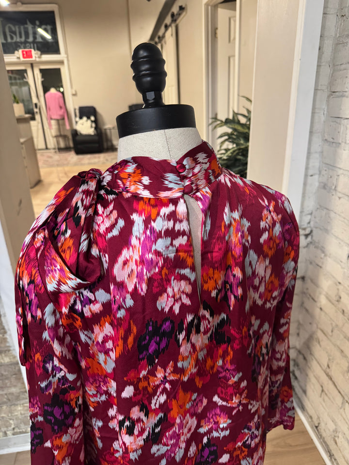 SugarLips Fall Floral Blouse