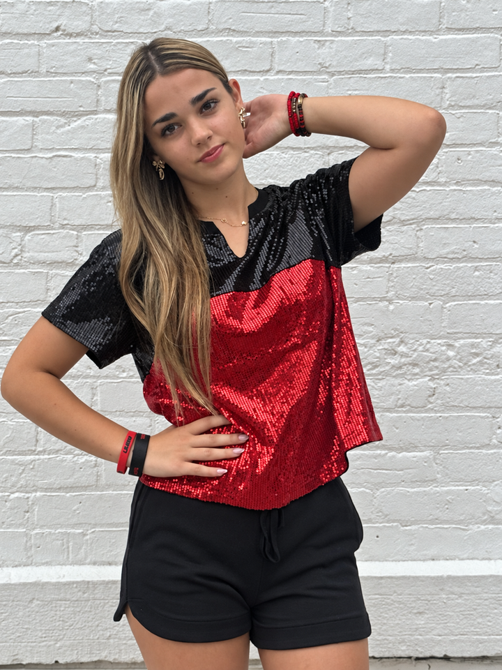 Game Day Sequin Jersey
