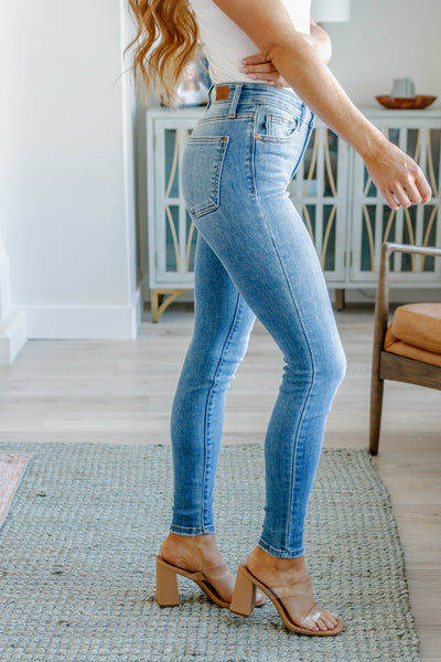 Catherine Mid Rise Vintage Skinny Jeans