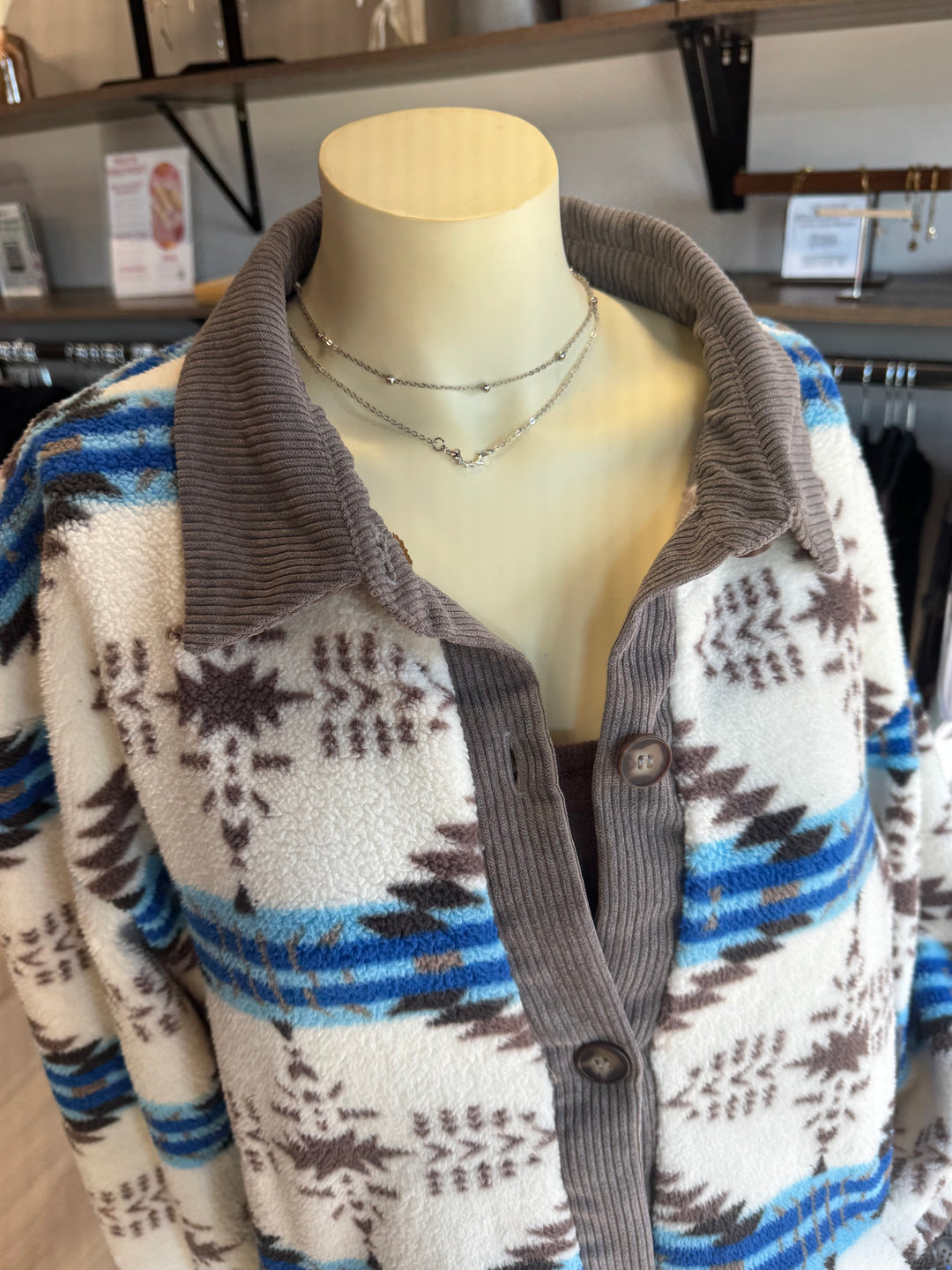 Aztec Fleece Shacket