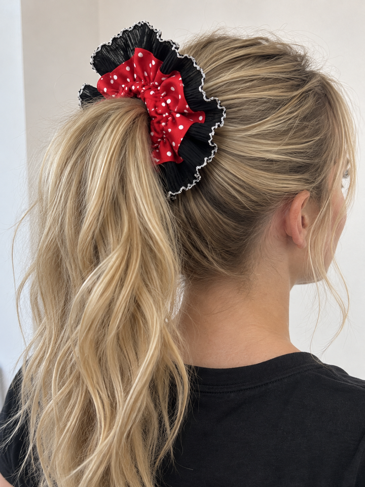 Spirit Squad Ruffle Scrunchie