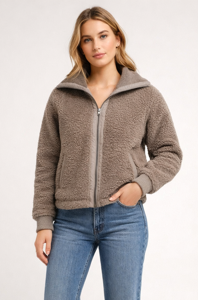 Jenna Sherpa Jacket