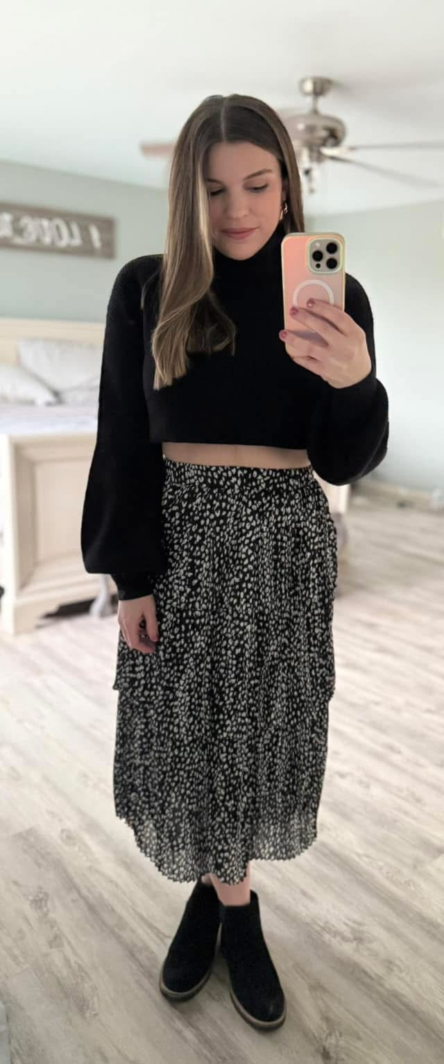 Dress Me Up Leopard Skirt