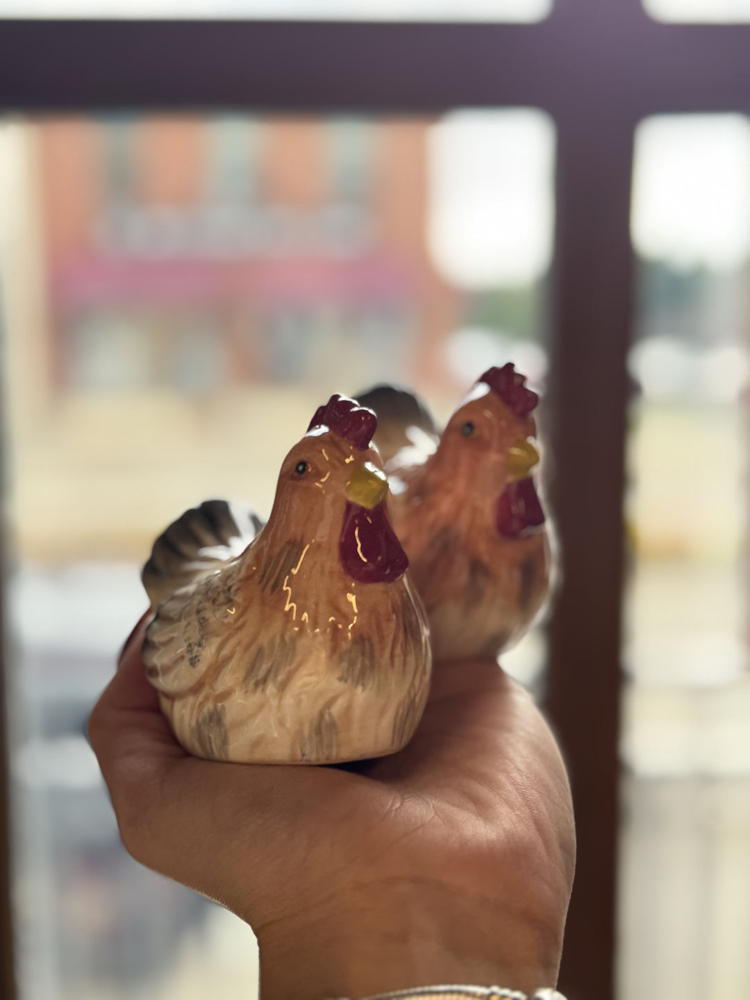 Chicken Salt + Pepper Shakers