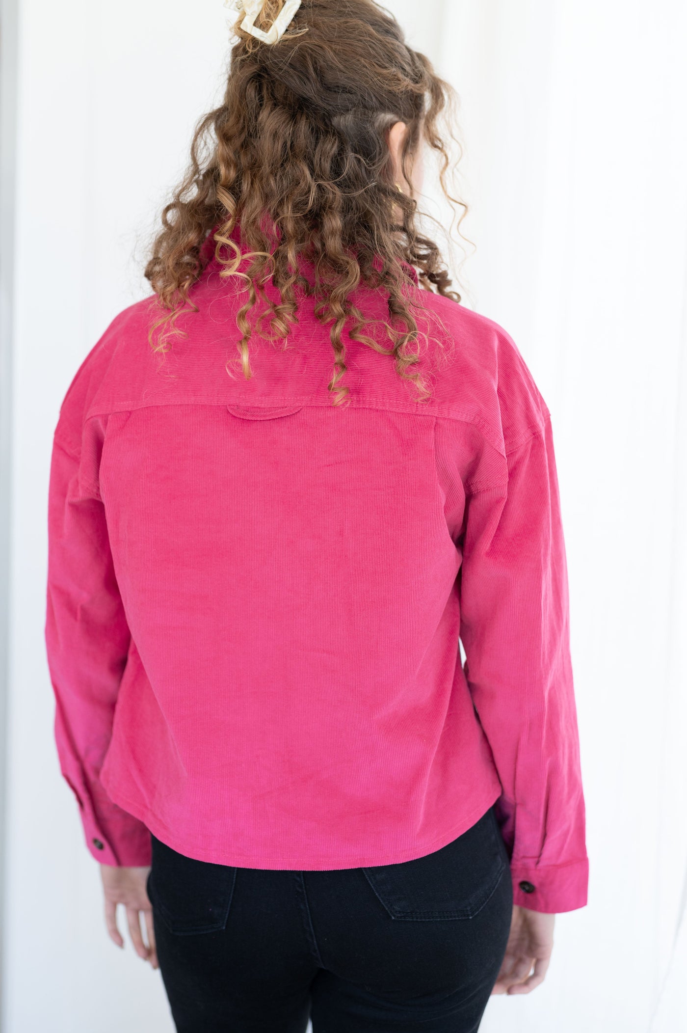 Perfect Pop of Pink Jacket - Sample
