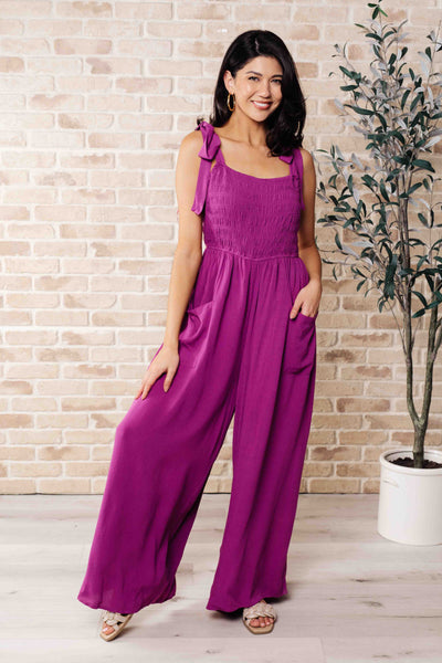 Social Graces Wide Leg Jumpsuit