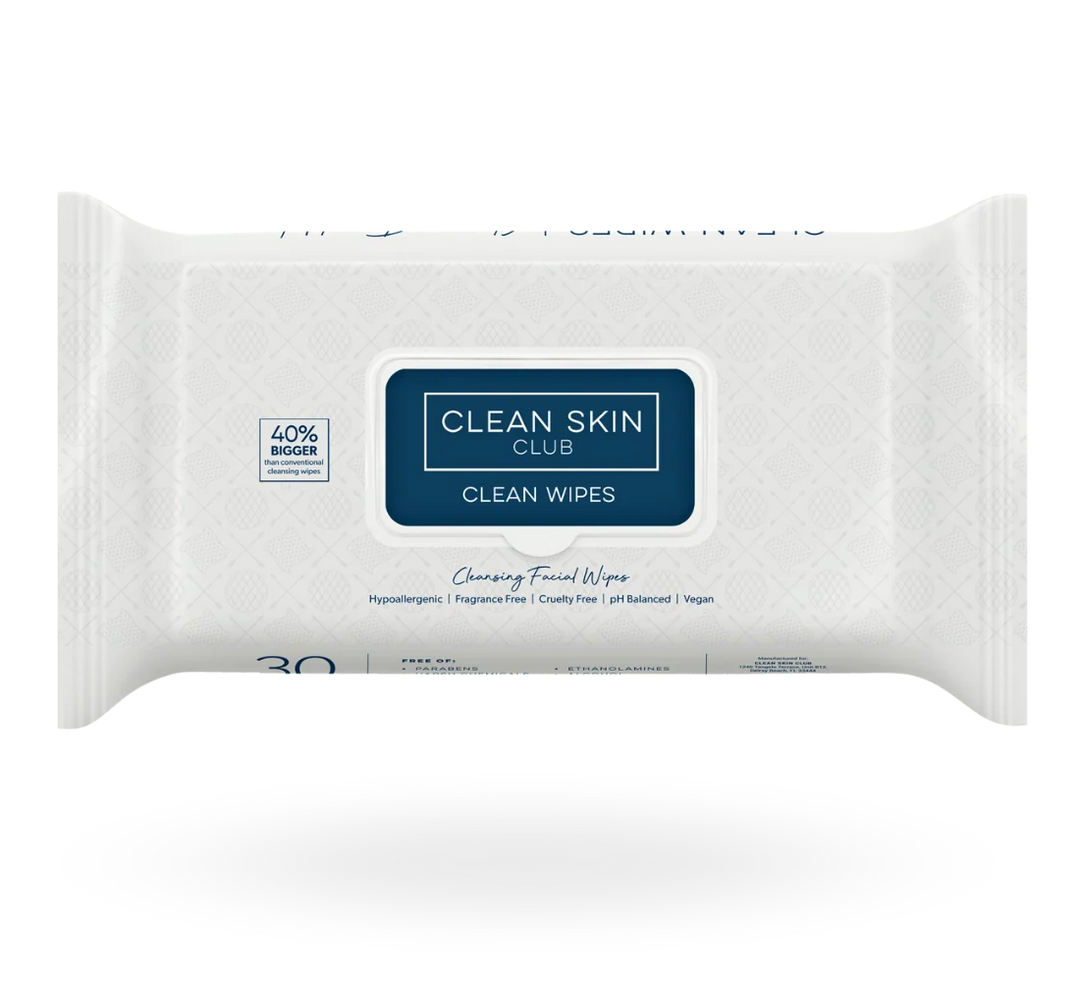 Clean Skin Club Disposable Wipes