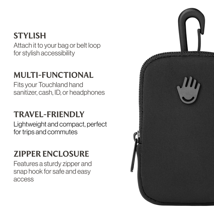 Black Touchette Pouch - Touchland