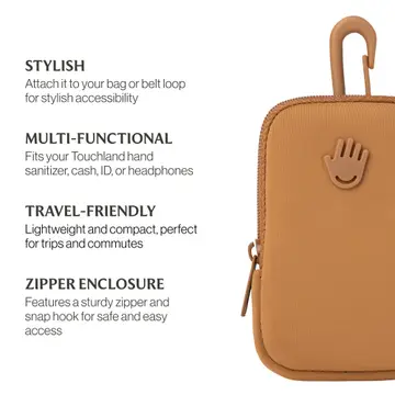 Caramel Latte Touchette Pouch - Touchland