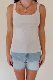 Corinne Tank Oat - Thread + Supply