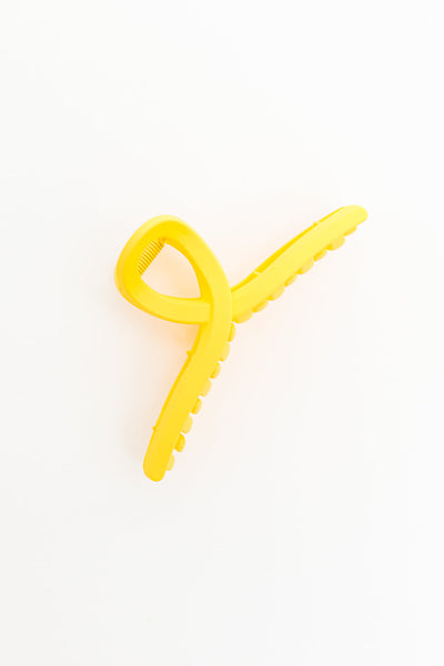 Claw Clip Set of 4 in Lemon - FINAL SALE